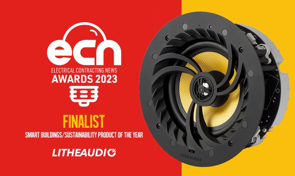 Lithe Audio WiFi Ceiling Speakers: A Game-Changer for Electricians, A Finalist at ECN Awards